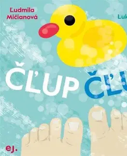 Leporelá, krabičky, puzzle knihy Čľup Čľup - Ľudmila Mičianová