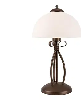 Lampy  Stolná lampa ADELLE 1xE27/60W/230V LN 1.6 br