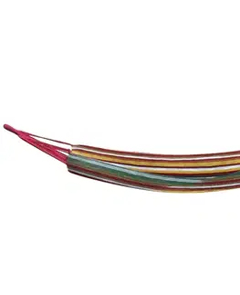 Hojdacie siete NABBI HMK hojdacia sieť 200x80 cm farebné pásy