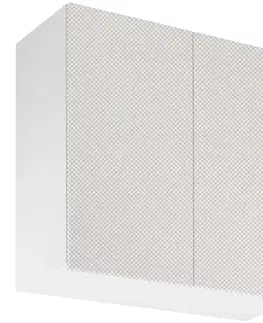 Kuchynské skrinky Korpus Luxeo K04-G80(72) biely