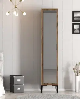 Šatňové skrine Šatníková skriňa Kumsal R - Walnut