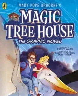 Dobrodružstvo, napätie, western Magic Tree House: Dinosaurs Before Dark - Osborne Mary Pope,Kelly Matthews,Nichole Matthews