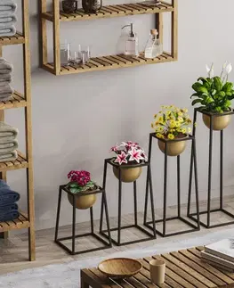 Stojany na kvetiny Dekoratívny kvetináč GED-018-A