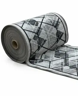 Behúne Behúň Geometric 100 cm 2519 sivý/biely
