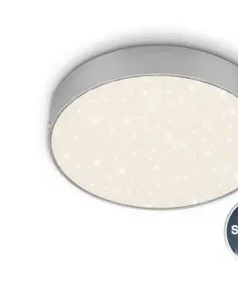 Svietidlá Briloner 7073-414 -LED Stropné svietidlo STAR SKY LED/16W/230V pr. 21 cm strieborná 7073-414