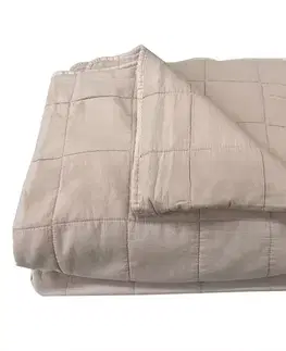 Prehozy na posteľ Prikrývka na posteľ Juni 220X250 béžová Merkury Home