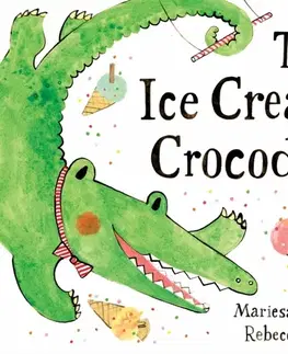 Leporelá, krabičky, puzzle knihy The Ice Cream Crocodile - Mariesa Dulak