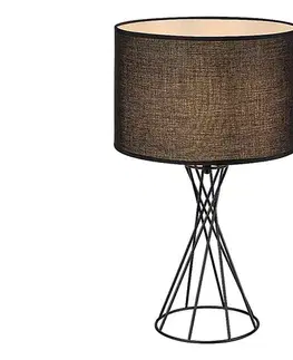 Lampy Rabalux 74082 - Stolová lampa NIVRA 1xE27/40W/230V čierna 74082
