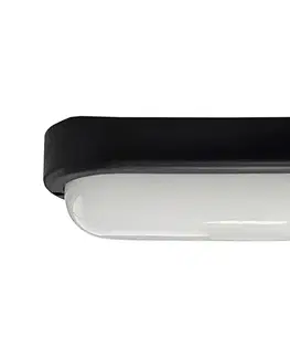 LED osvetlenie  LED Vonkajšie stropné svietidlo LED/15W/230V 4200K 20x9,8 cm IP64 čierna 008 0001231