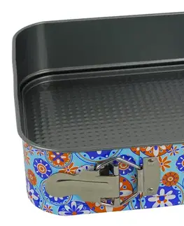 Formy na pečenie MAKRO - Forma na tortu štvorec 24cm dekor PARIS