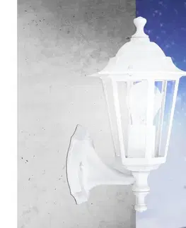 Záhradné lampy EGLO 22463 - vonkajšie nástenné svietidlo LATERNA 5 1xE27/60W biela 22463