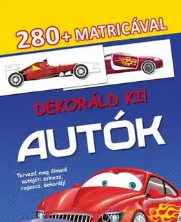 Nalepovačky, vystrihovačky, skladačky Dekoráld ki! Autók