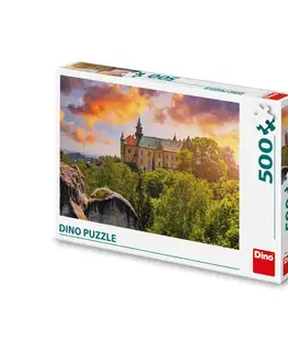 500 dielikov Dino Toys Puzzle Hrubá skala 500 Dino