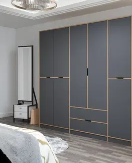 Šatňové skrine Šatníková skriňa Elina - 8164