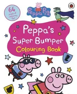 Pre deti a mládež - ostatné Peppa Pig: Peppa’s Super Bumper Colouring Book