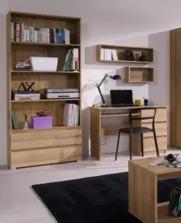 Detské stoly a stolíky ArtMadex Písací stolík COSMO C09 | dub riviera