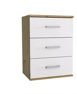 Všetky produkty Nočný stolík Goda III 3S artisan/biely