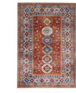Moderné koberce Koberec Chenile Print Rug 0,8/1,5 RS2549PT-3 červená