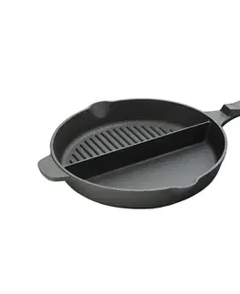 Panvice Cattara Grilovací pánev DUO LITINA 25 cm 13061