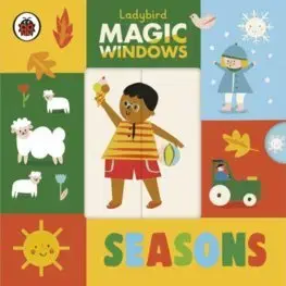 Leporelá, krabičky, puzzle knihy Magic Windows: Seasons - Libby Burns,Libby Burns