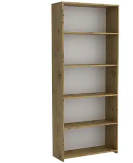Vitríny a regály do obývačky Regál ZOE 80 Artisan