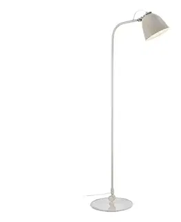 Lampy Markslöjd 108966 - Stojacia lampa TILT 1xE27/60W/230V sivá 108966