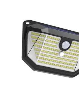 Svietidlá  08486L - LED Solárne nástenné svietidlo so senzorom LED/4W/5,5V IP65 08486L