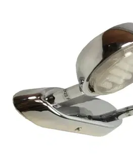 Bodové svetlá Dvojitá chrómová nástenná lampa Vision