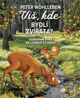 Príroda Víš, kde bydlí zvířata? - Peter Wohlleben