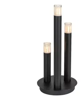 Lampy Rabalux 74365 - Stolná lampa RAMIRA 3xG9/5W/230V čierna 74365