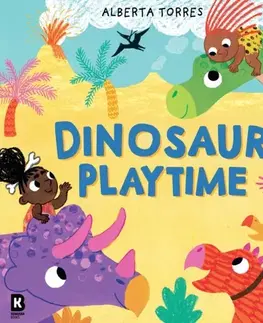 Leporelá, krabičky, puzzle knihy Dinosaur Playtime - Children’s Books