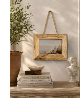 Klasické fotorámčeky Fotorámček Devi 22x17 indický masív mango