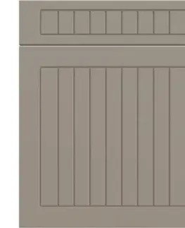 Dvierka a čelá zásuviek pre kuchynske skrinky Kuchynská predná časť D60s1(L/P) H5 K257 Kašmír Matná Grii