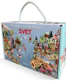Pre deti a mládež - ostatné Spoznaj a poskladaj si - SVET - neuvedený,Viktória Floreková