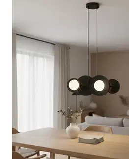 Svietidlá EMIBIG Luster na lanku MODEL 4xG9/8W/230V čierna 1486/4