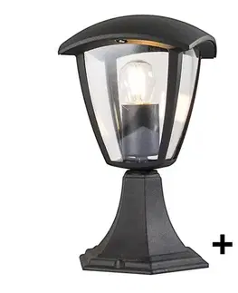 Záhradné lampy BRILAGI -  LED Vonkajšia lampa LUNA 1xE27/60W/230V IP44 GD-LUNAP0-00
