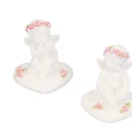 Sošky, figurky - anjeli MAKRO - Anjel 4cm rôzne druhy