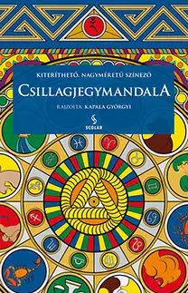 Maľovanky pre dospelých Csillagjegymandala - Györgyi Kapala