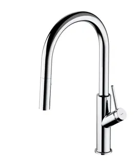 Kuchynské drezy OMNIRES OMNIRES - BEND drezová batéria chróm /CR/ BE6455CR