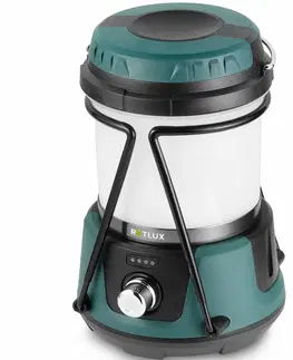 Svetlá a baterky Retlux RPL 600 Kempingové LED svietidlo s powerbankou, 800 lm, výdrž 20 hodín