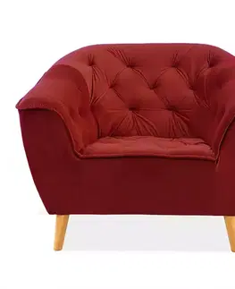 Moderné kreslá Kreslo Galaxy Bluvel 59/prírodné