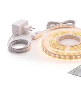 LED osvetlenie SmartLED SADA 1x LED pásik MYLIVING LIGHTSTRIP LED/22W/230V 5m + 5x zapustený profil 1 m 5xSD0107+1xP2022
