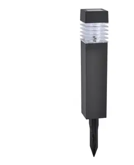 LED osvetlenie  LED Solárna lampa MARTIN LED/1,2V 150 mAh IP44 čierna 315588