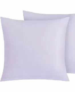 Obliečky Bellatex Bavlnené obliečky na vankúš, fialové, 40× 40 cm, 2 ks, 40 x 40 cm