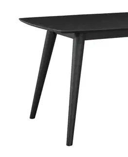 Jedálenské stoly CROW jedálenský stôl 150x90, čierna