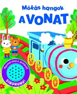 Leporelá, krabičky, puzzle knihy Mókás hangok - A vonat - neuvedený,Andrea Pataki