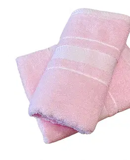 Uteráky Froté uterák deluxe Monako ružový 30 x 50 cm TiaHome