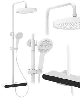 Kúpeľňové batérie REA REA - Sprchový set Farel White REA-P0353