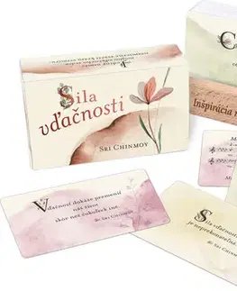 Ezoterika - ostatné Sila vďačnosti (s dreveným stojančekom) - Sri Chinmoy