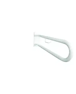 Svietidlá BEMETA Biele oporné madlo 10x25 cm 301807273